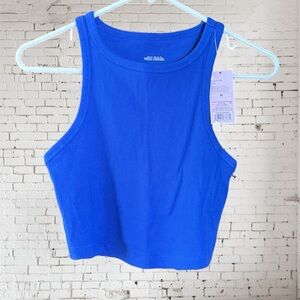 Wild fable. Cropped racer back tank. Size medium. NWT